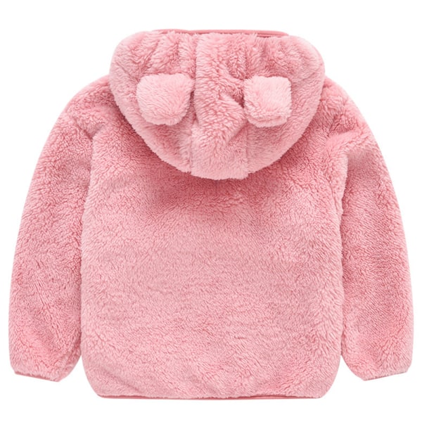 Söt Babybjörn Öronkappa Barnmode violet 140