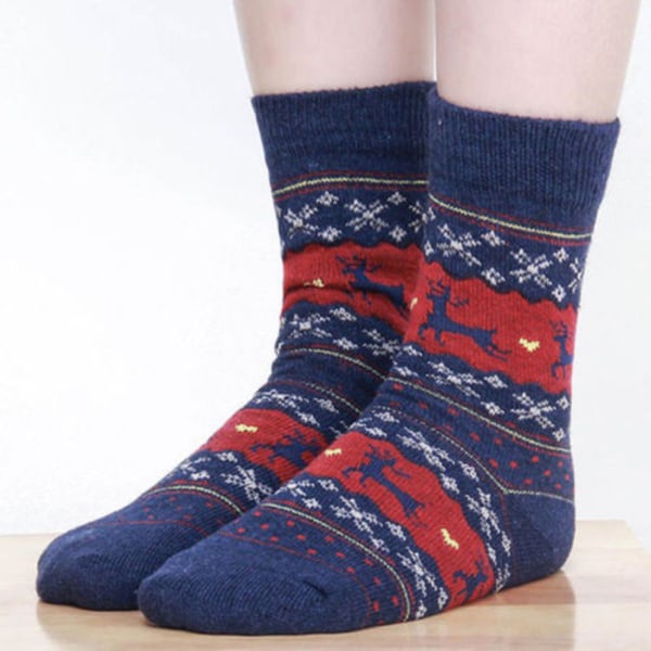 3/5/ stk. Juleelg 5 farger Dekorer Mote Tegneseriesokker 5 colors 5PCS