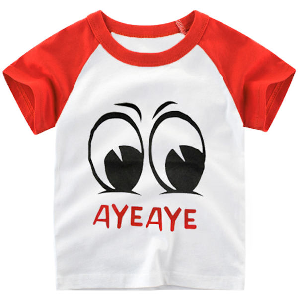 Barn Pojke Flicka Seriefigur Topp Kortärmad T-shirt Barn T-shirt För Baby Barn Skjortor #1 90cm