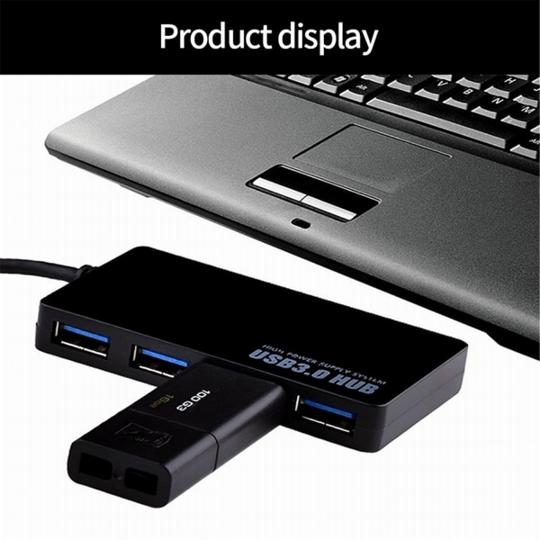 USB 3.0 HUB Laptop PC Extern 4-portsadapter USB delare