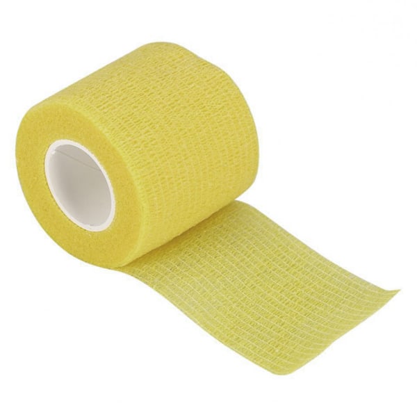 Självhäftande bandage Wrap Stretch självhäftande tejp för sport yellow