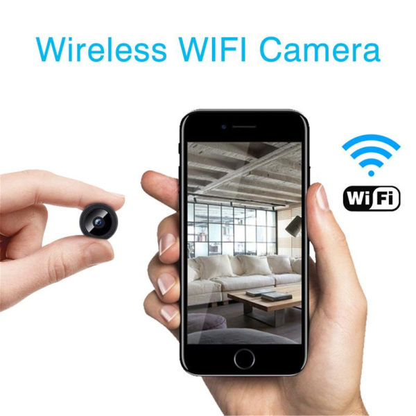 720P Trådlös Minikamera WiFi Videokamera Hemsäkerhetskamera