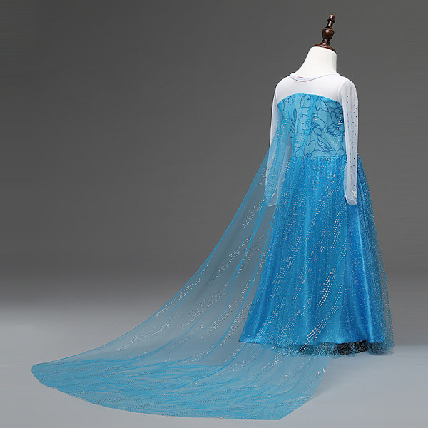 Sininen Prinsessamekko / Klänning Holloween Juhla-asut blue 150