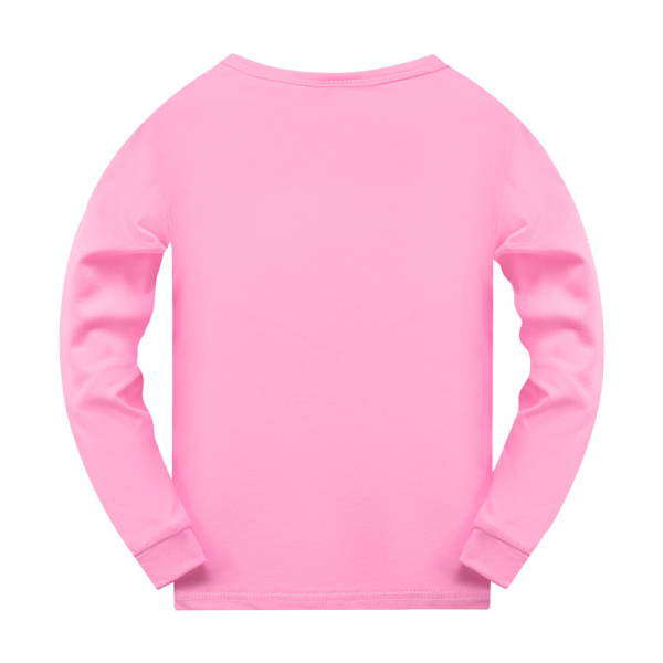 Tyttöjen Stitch-asu, kevät- ja syyslasten kotiasusetti pink 150cm