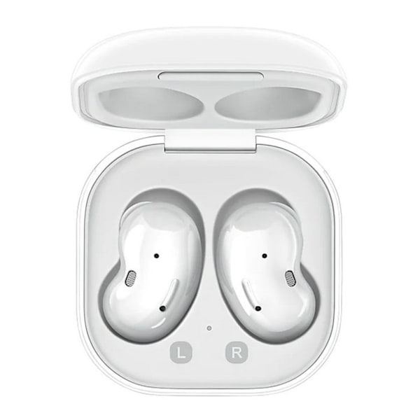 Används för Ga-laxy Buds Live Trådlösa Bluetooth Hörlurar & Laddningsfodral White