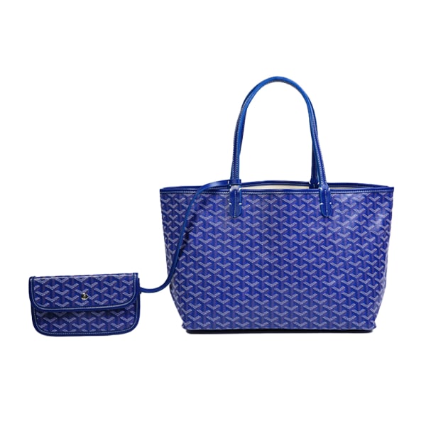 Y-tryckt canvasväska med stor kapacitet tygväska Mode Enkel tygväska Temperament Damväska Handväskor för kvinnor Light blue L