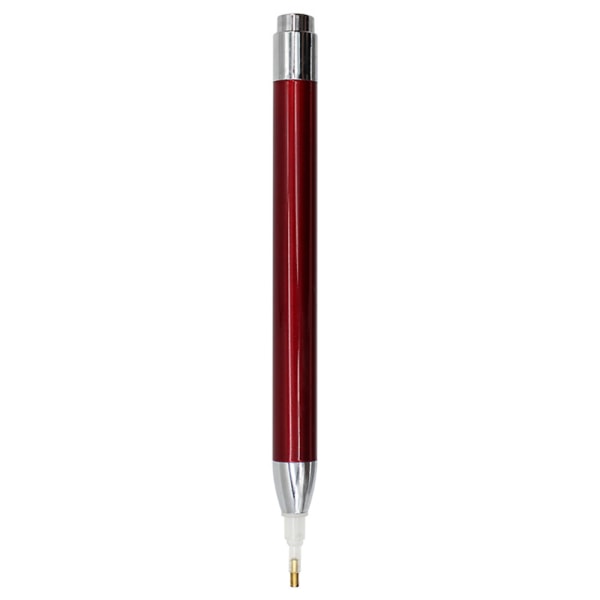 5D Diamond Paintings Tool Point Drill Stylus Pen LED-belysning red