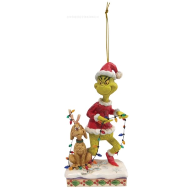 Grinch Julgranshängande Ornament Smycken Heminredning C