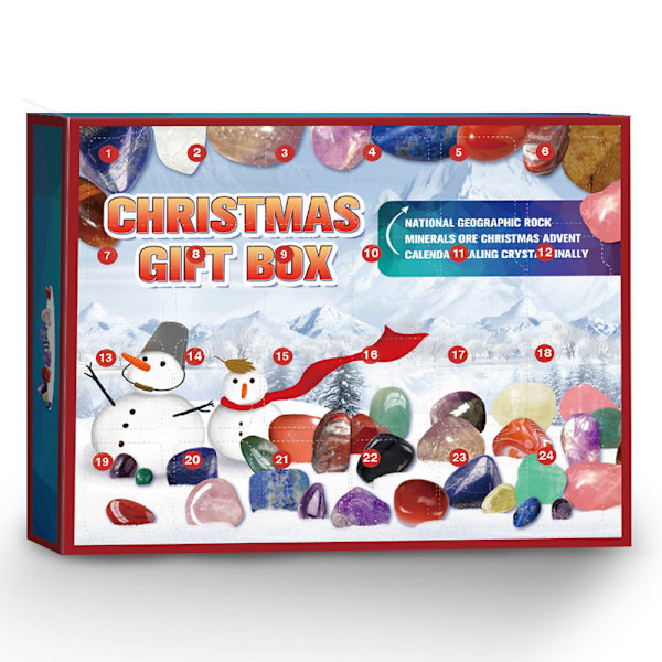 Julekalender 2024 24 Dages Jule Nedtællingsgave Blind Box