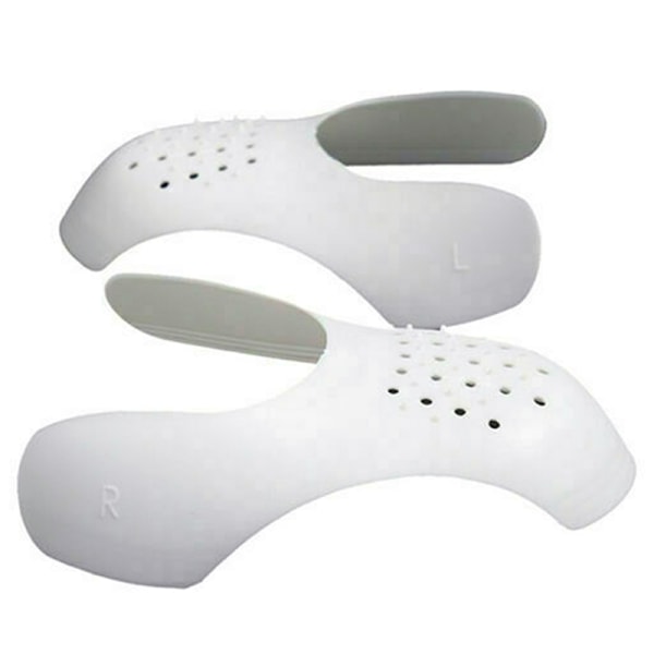 Skor Sneaker Shield Support Shoe Head Stretcher Anti Wrinkle white 40-46
