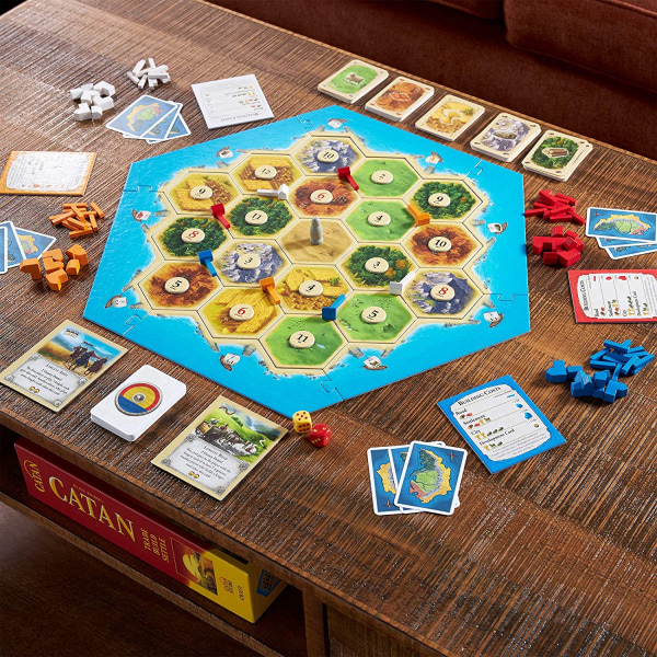 60 Minutes Catan Brädspel Familjeäventyr Strategispel Gåva Island