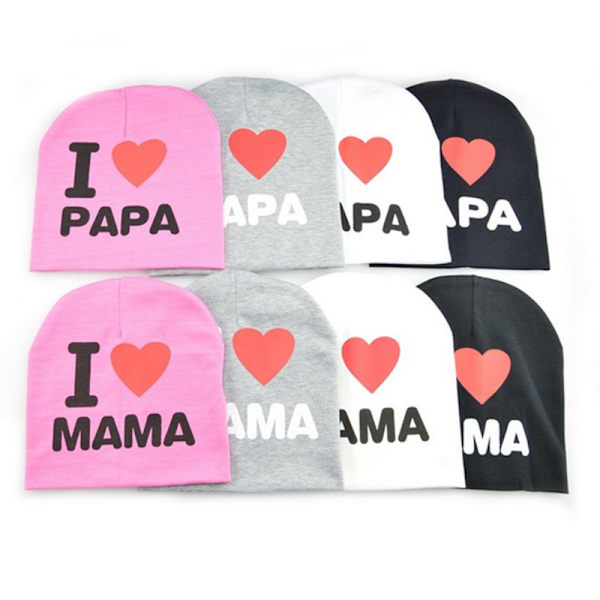 Pienten lasten tyttöjen ja poikien talvihatut pink PAPA