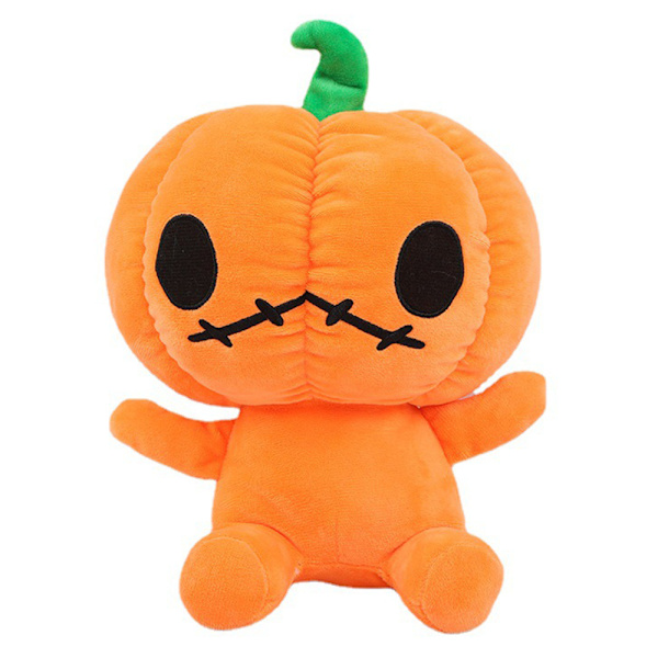 Halloween Söta Pumpa Plyschleksak Jul Fylld Dock Dekoration 30cm