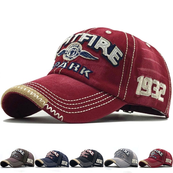 Cap för herr Snapback Sport Hip-Hop Solhatt Casquette Hat Bomull Trucker Hat Black