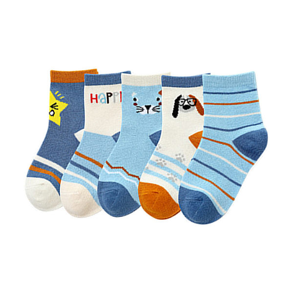 Barn Barn Söta och bekväma Casual Cartoon strumpor random-Animal party 1 pair-S