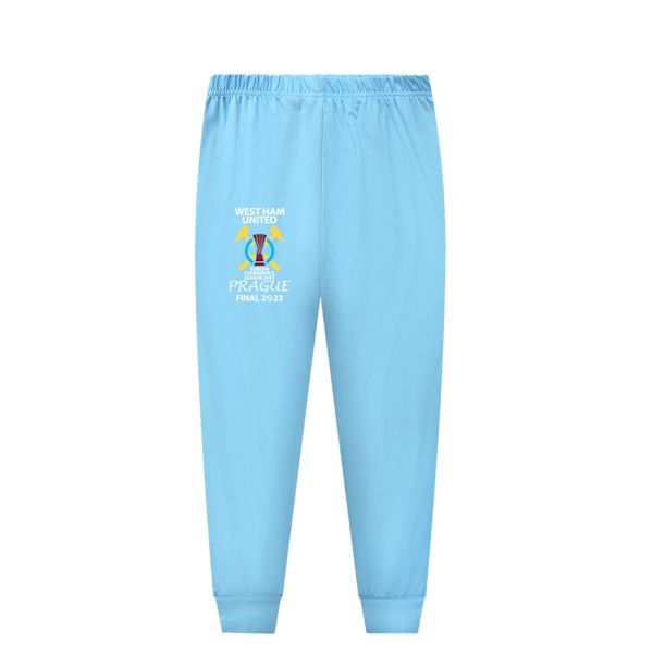 Tyttöjen Stitch-asu, kevät- ja syyslasten kotiasusetti light blue 140cm