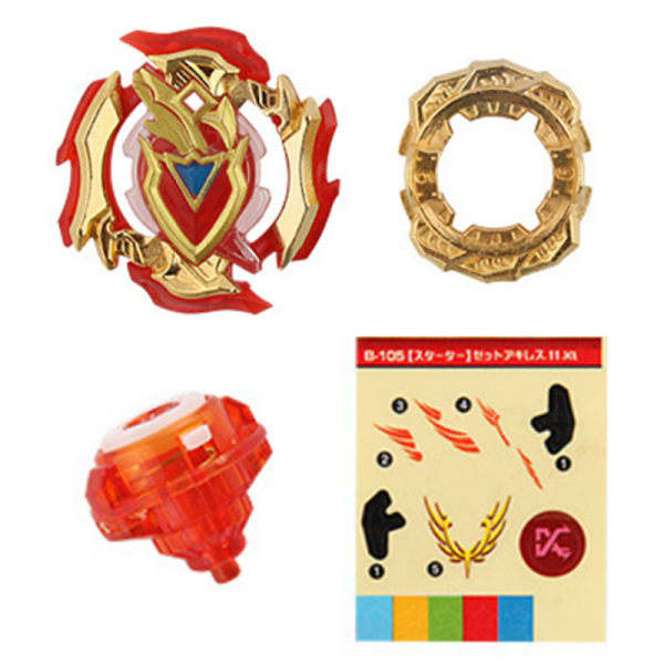 Kid Beyblade Burst Gold Edition Snurrleksaker Utan Launcher Gold Edition-M