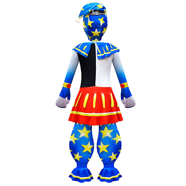 Sundrop Fnaf Moondrop Boss Clown Carnival Cosplay Halloween -asu haalari lapsille 130cm