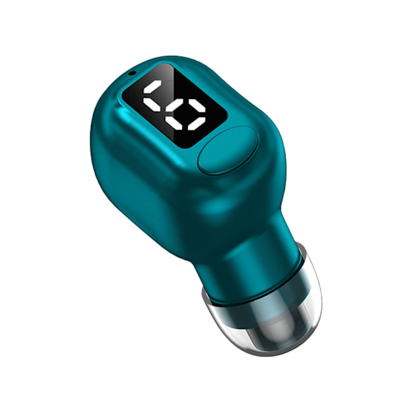 M5 Bluetooth-hörlurar Mini In Ear Små Hörlurar Med Lång Standby-tid green