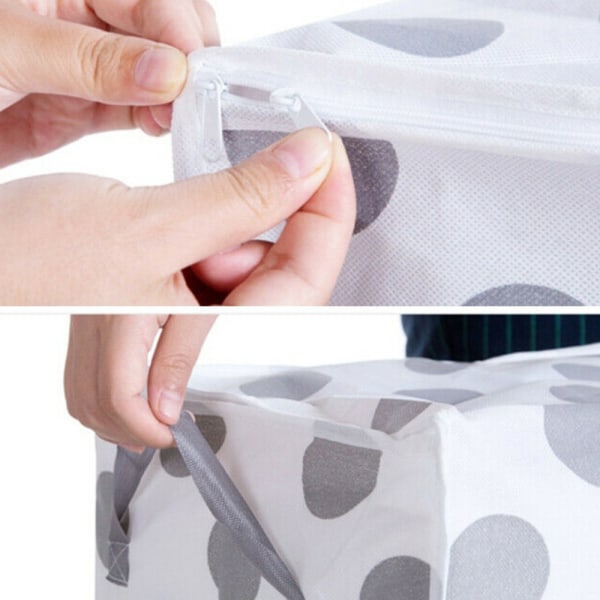 Stor Förvaringsväska Box Kläder Quilt Sängkläder Förvaringspåse Tvätt Gray  Five-pointed Star f08d | Gray Five-pointed Star | Fyndiq
