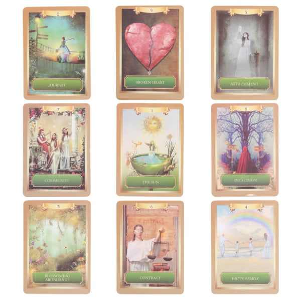 Wisdom of the Oracle Cards Brädspel Tarot Cards / Tarotkort blue