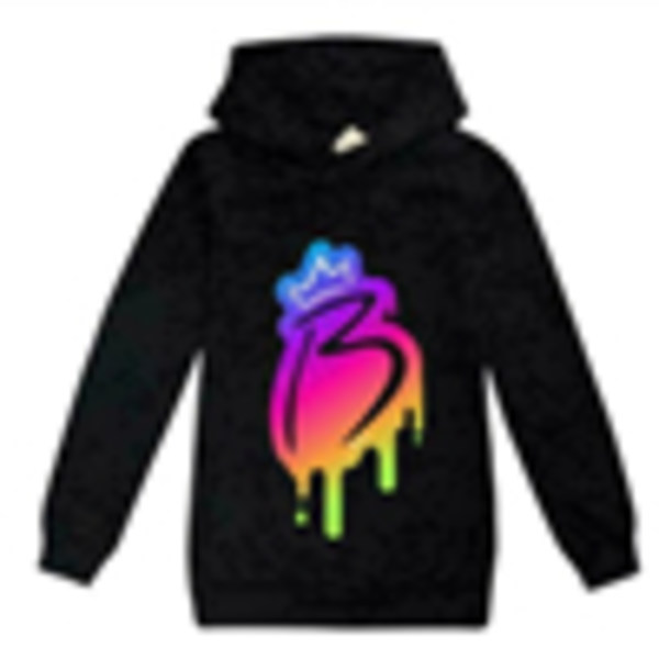 Royally B Kids Brianna's Merch Hupparit Huppari Collegepaita black 140cm