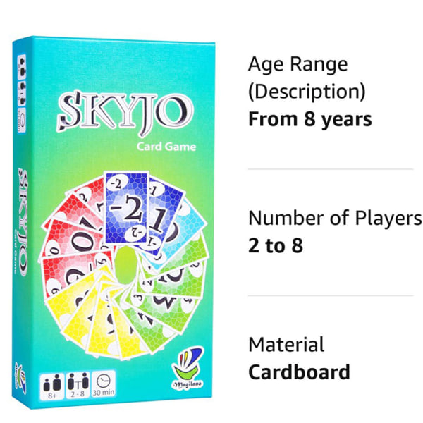 Skyjo /skyjo Action Det underhållande kortspelet brädspel