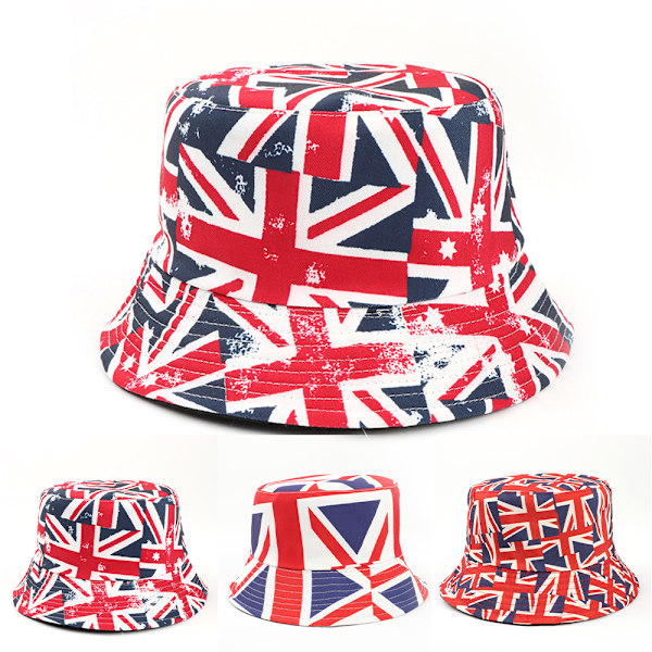 Hatt med brittisk flagga Union Jack - Solhatt för vuxna C 58*9cm