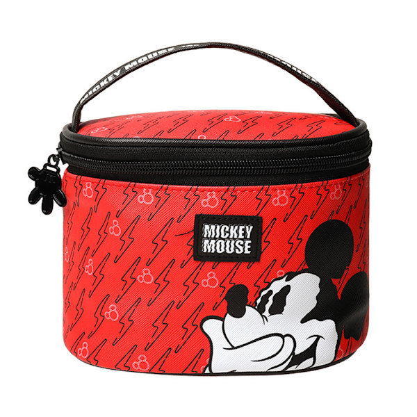 Mickey Mouse Hink Makeup Väska Kosmetisk Handväska Bärbar Förvaringsväska Resväska Påse A