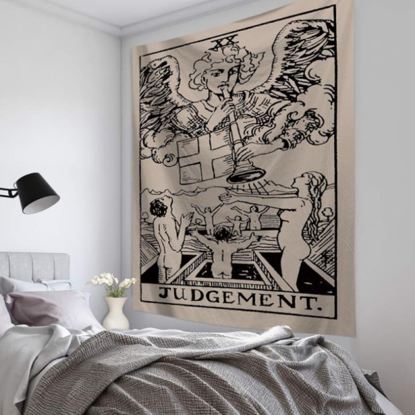 Magisk Måne Sol Tarot Väggbonad Sängöverkast Rum Vägg Dekoration D 95*73CM