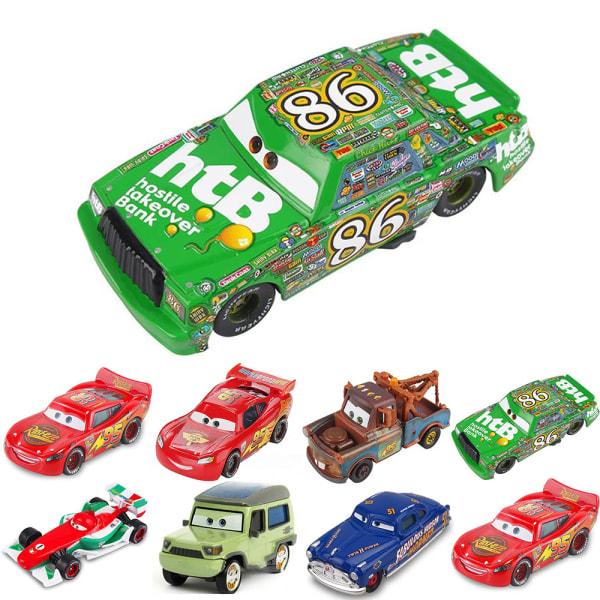 Disney Pixar Cars Chick Hicks Bil Leksak Land Rover