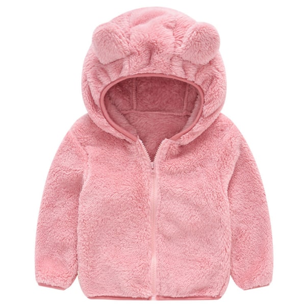 Baby Bear Ear Söt kappa Barnmode White 110