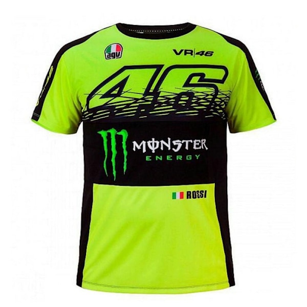 VR46 Motocross Tröja Herr Kortärmad Motocross Skjorta Herr Mountain Dirt Bike Tröja Ridning Racing Kläder Toppar #1 3XL
