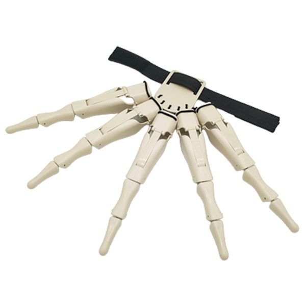 Halloween nivelletyt sormenjatkeet joustavat nuket lelut White left hand