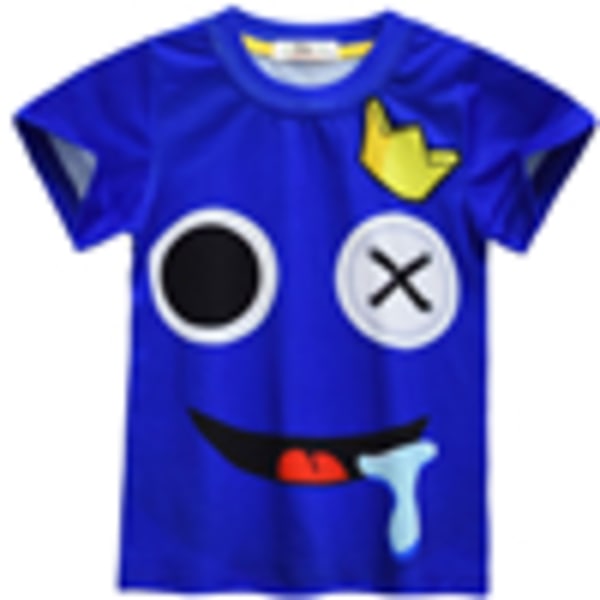 Roblox Rainbow Friends T-shirt Barnkostym Regnbåge Cosplay Topp C