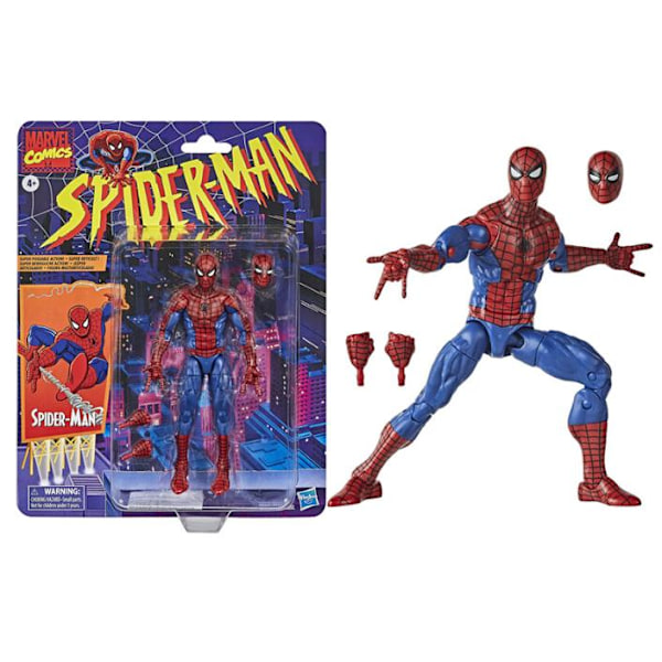 Venom Spider-Man Actionfigur i Ask Marvel Legends Retro Series C