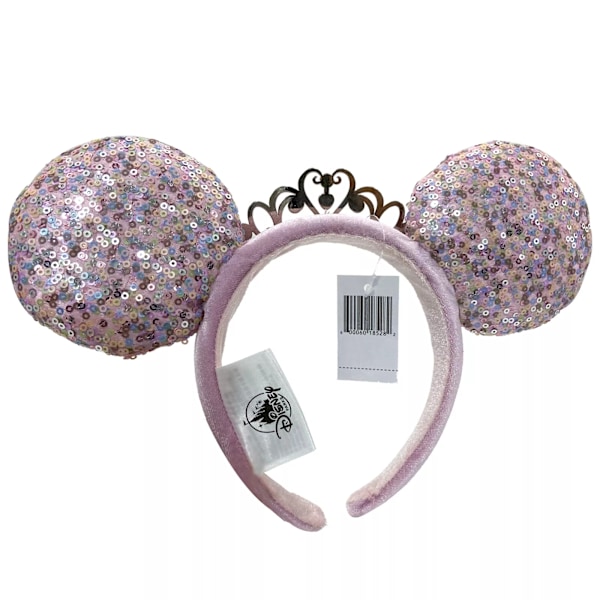 Disneyland Minnie Mouse Ører Tiara Paillet Prinsesse Krone Hårbøjle Udklædning