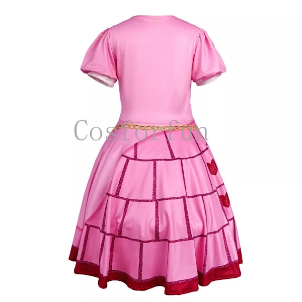 Girls Rise Red Bridget Kostym för Barn Cosplay Prinsessklänning Halloween Outfits Födelsedagspresent 140cm