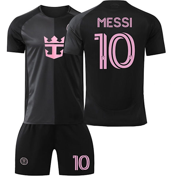 Fotbollströja Barn 25/26 Miami Bortatröja Fotboll #10 MESSi Tröjor Fotbollslagströjor 20