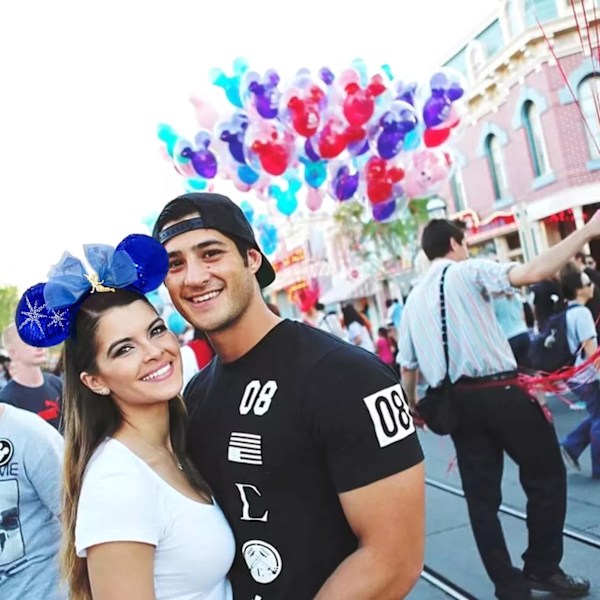 Tinker Bell Blå Paljett Minnie Mouse Öron Diadem Hårband Aliceband Gåvor
