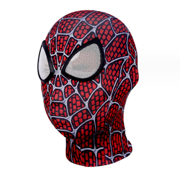 Avengers Spiderman Maske Hætte Maske Briller Stealth Suit Fancy E