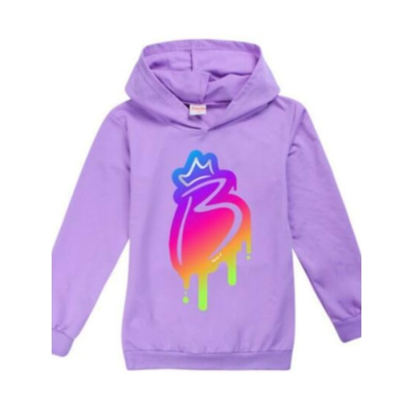 Royally B Kids Brianna's Merch Hoodies Huvtröja med huva purple 130cm
