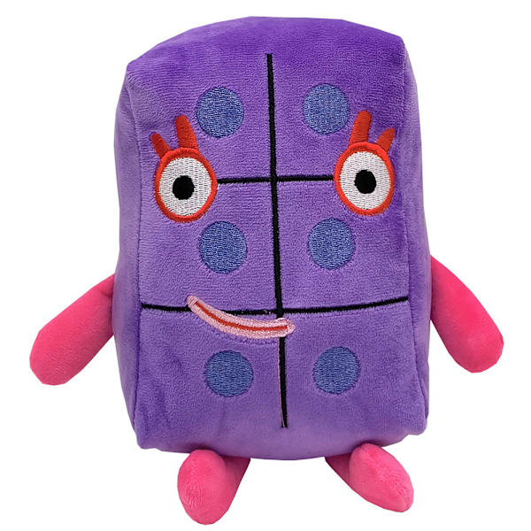 Sarjakuva Numberblocks pehmonukke pehmeä täytetty lelu lapsille joululahjaksi 6