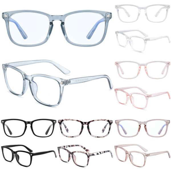 Blockerande Filter Spelglas Anti-UV Dam Herr Casual Red