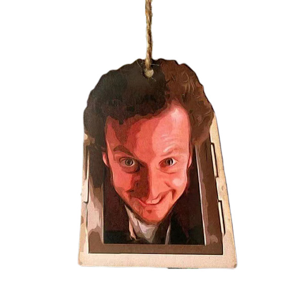 Barry Santa Present Akryl Meme En festlig Mr. Wood Jul B