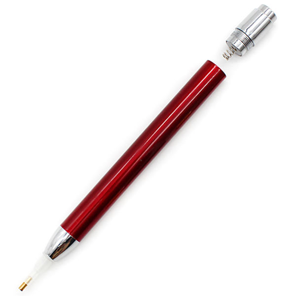 5D Diamantmålning Verktyg Spetsborr Penna LED-belysning red