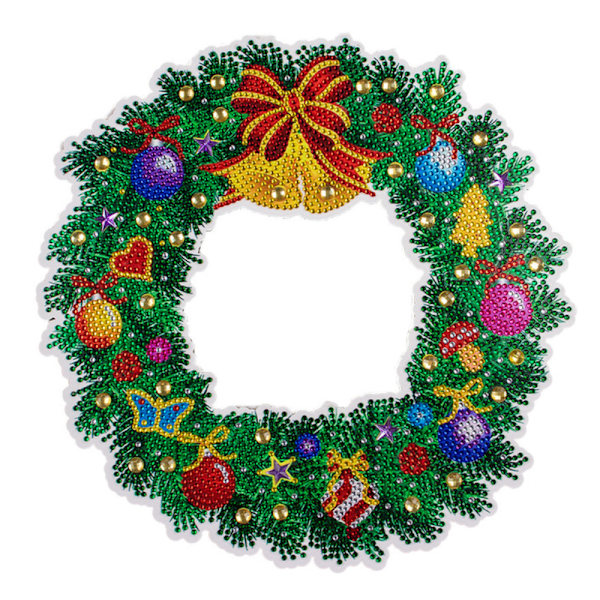 5D DIY Diamantmålning Julgransgirlang Kit Konst & Hantverk H