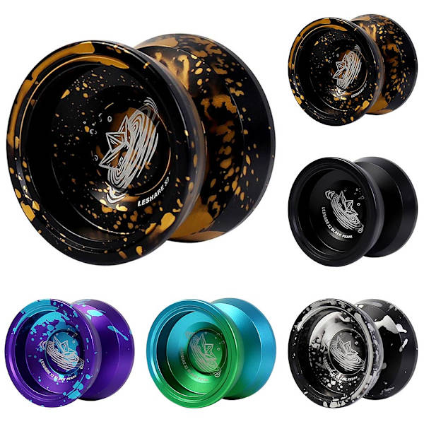 Högpresterande Professionell Metall Yoyo Legering Yo Yo Barnpresenter black