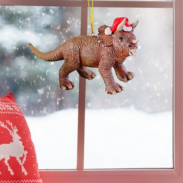 Dinosaurie Julgranshänge Dekoration Julpynt Present D