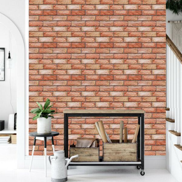 10 st 3D Mosaik Väggdekaler Självhäftande Tapet Heminredning 10 PCS
